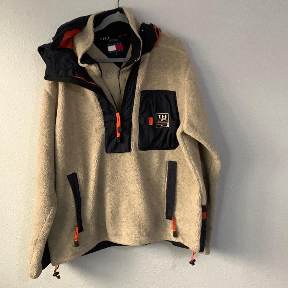 Tommy Hilfiger tommy jeans TH85 sz M fleece hoodie